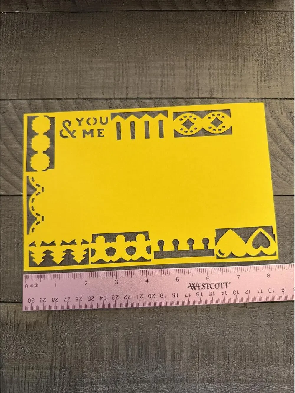 Creative Memories You & Me Border Maker Shape Punch Cartridge
